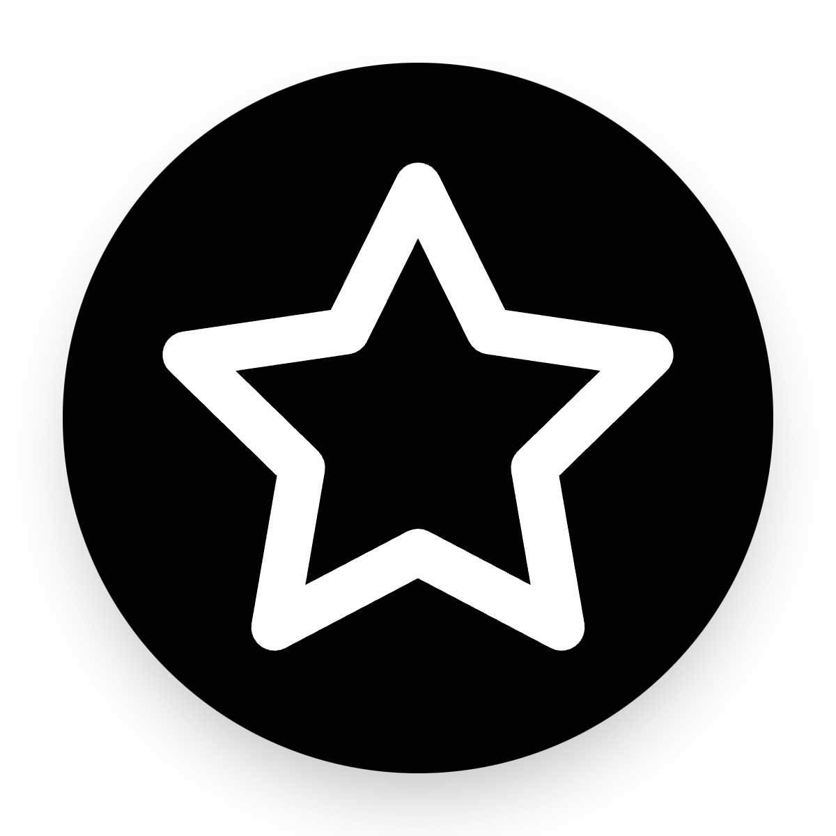 Star icon for Mobile App logo