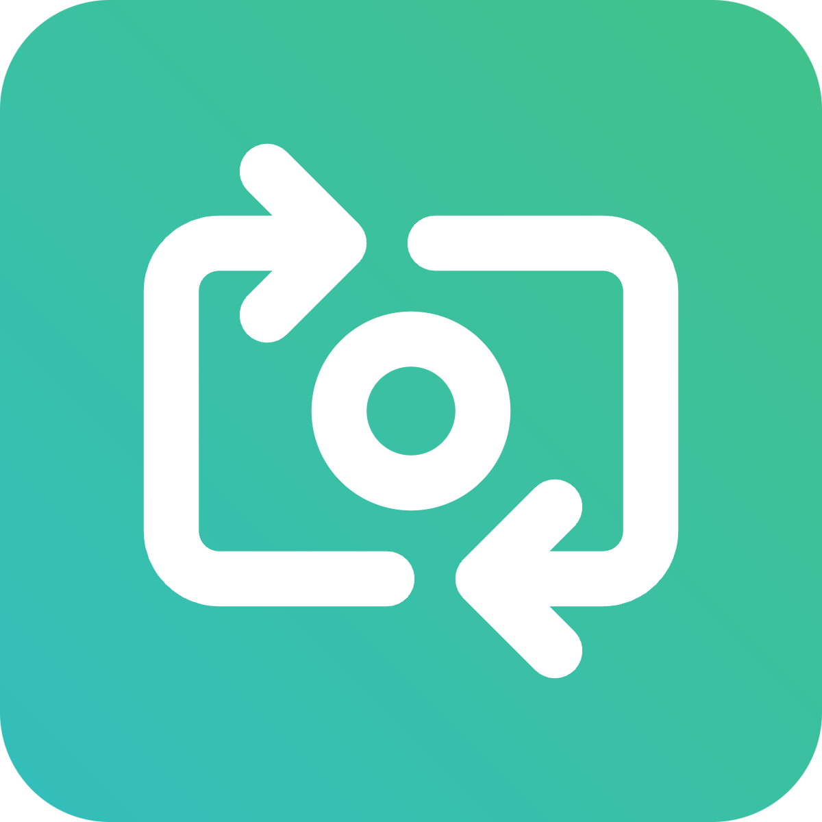 Switch Camera icon for SaaS logo