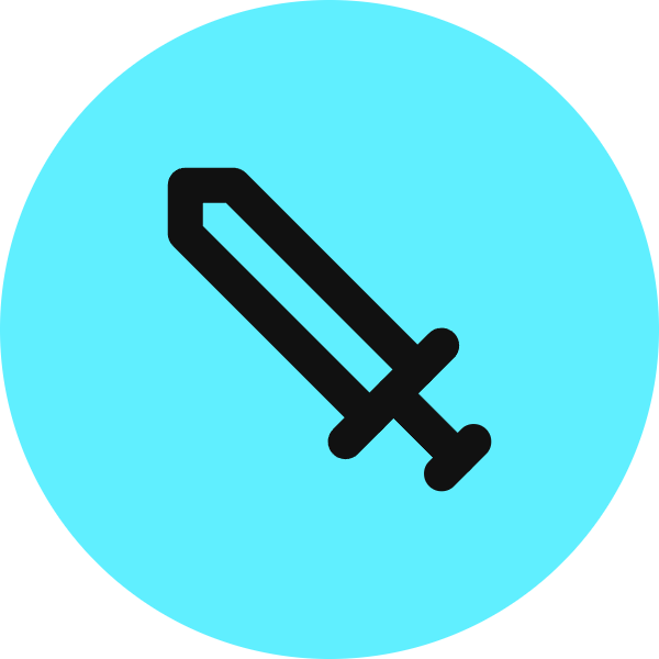 Sword icon for Video Game logo