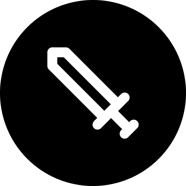 Sword icon for Game logo