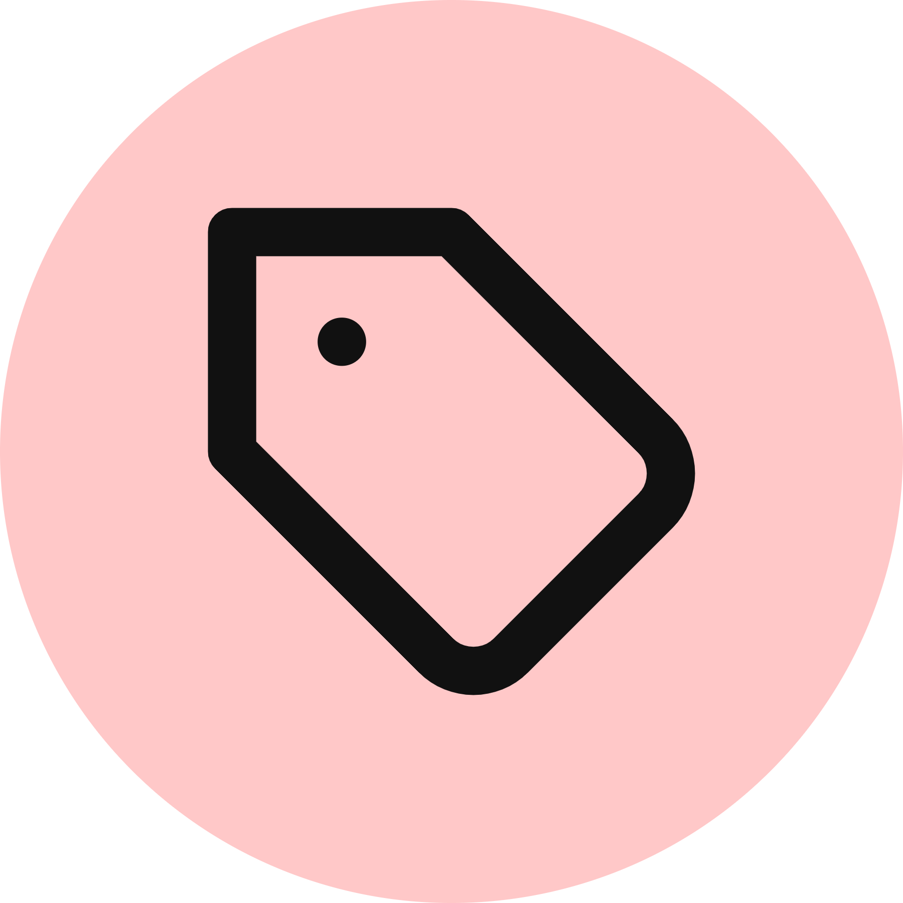 Tag icon for SaaS logo