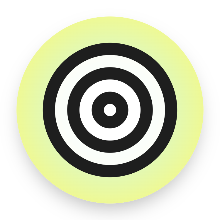 Target icon for SaaS logo