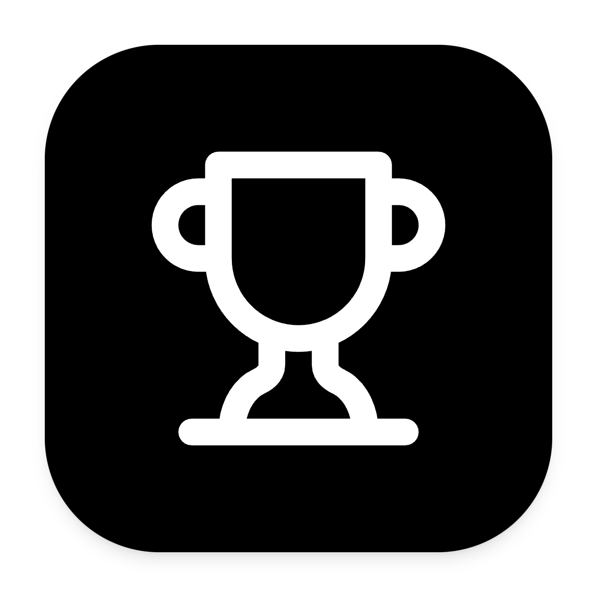 Trophy icon for SaaS logo