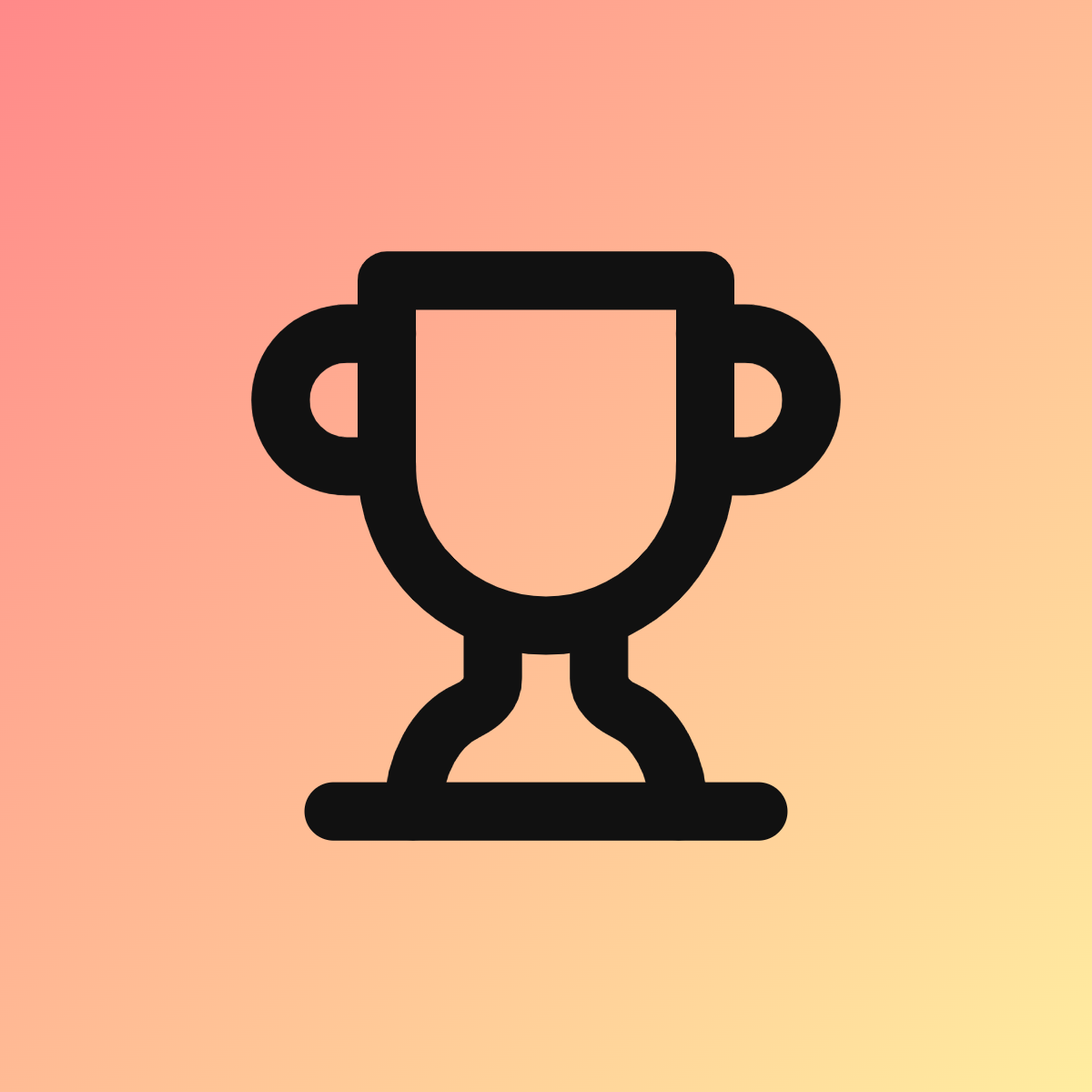 Trophy icon for SaaS logo