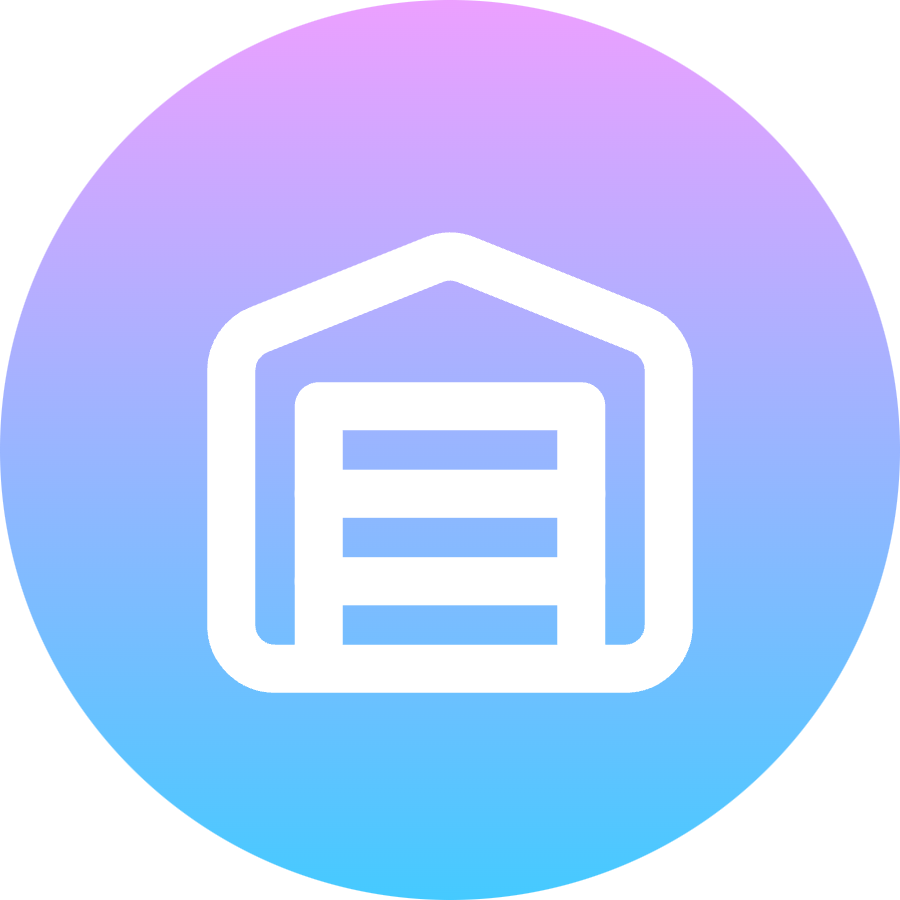 Warehouse icon for Website logo