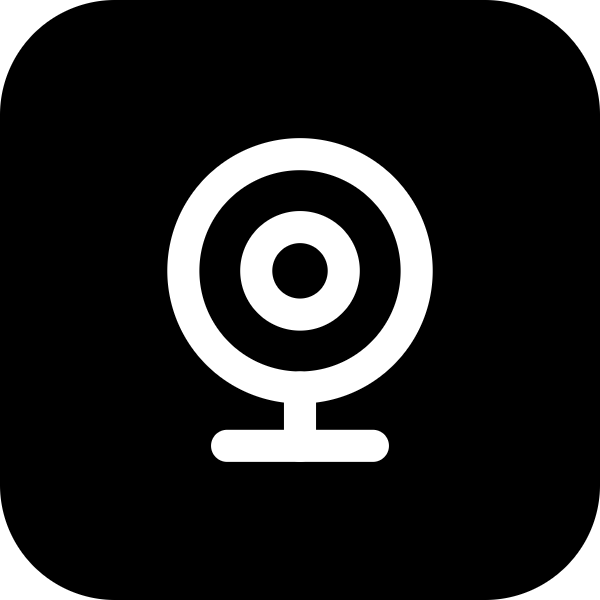 Webcam icon for Website logo