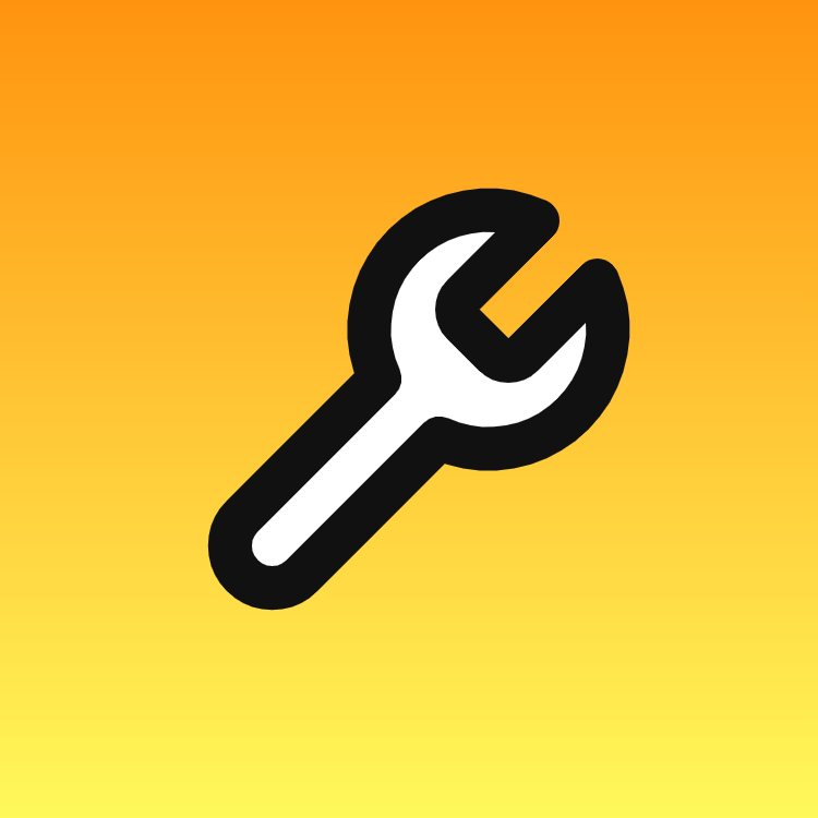 Wrench icon for SaaS logo