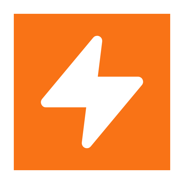 Zap icon for SaaS logo