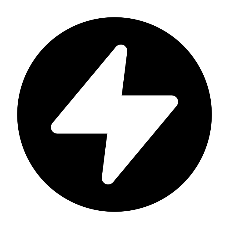 Zap icon for SaaS logo