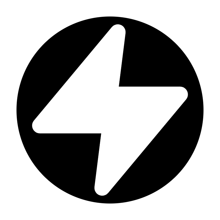 Zap icon for SaaS logo